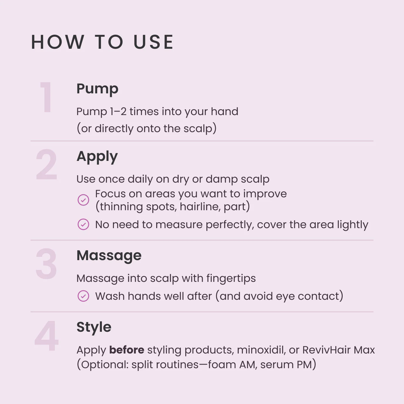 RevivHair Exosome Therapy & Volumizing Foam - Image 3