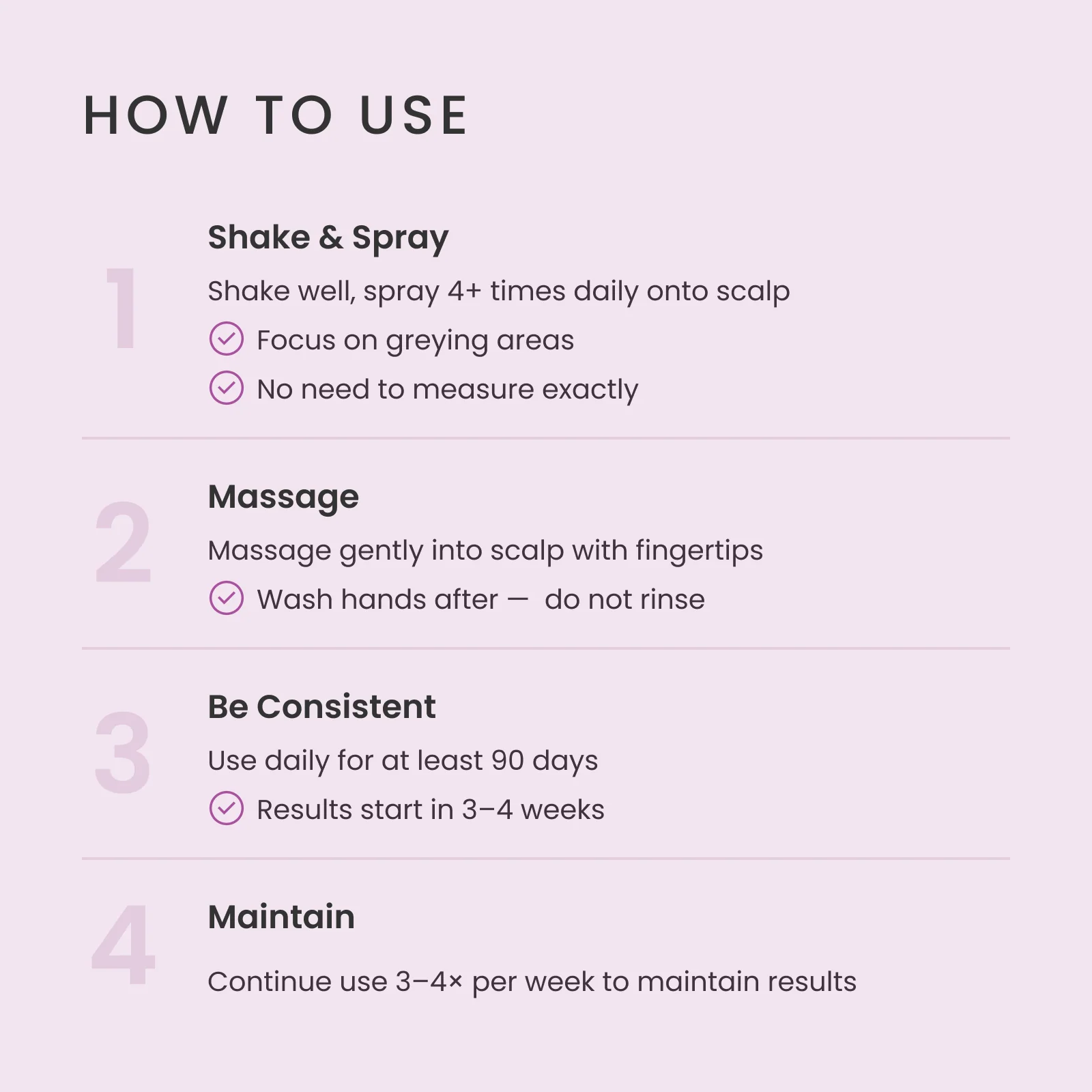 RevivHair REV Advanced: Grey Hair Reverse Serum with MelanoGray & Greyverse - Image 3